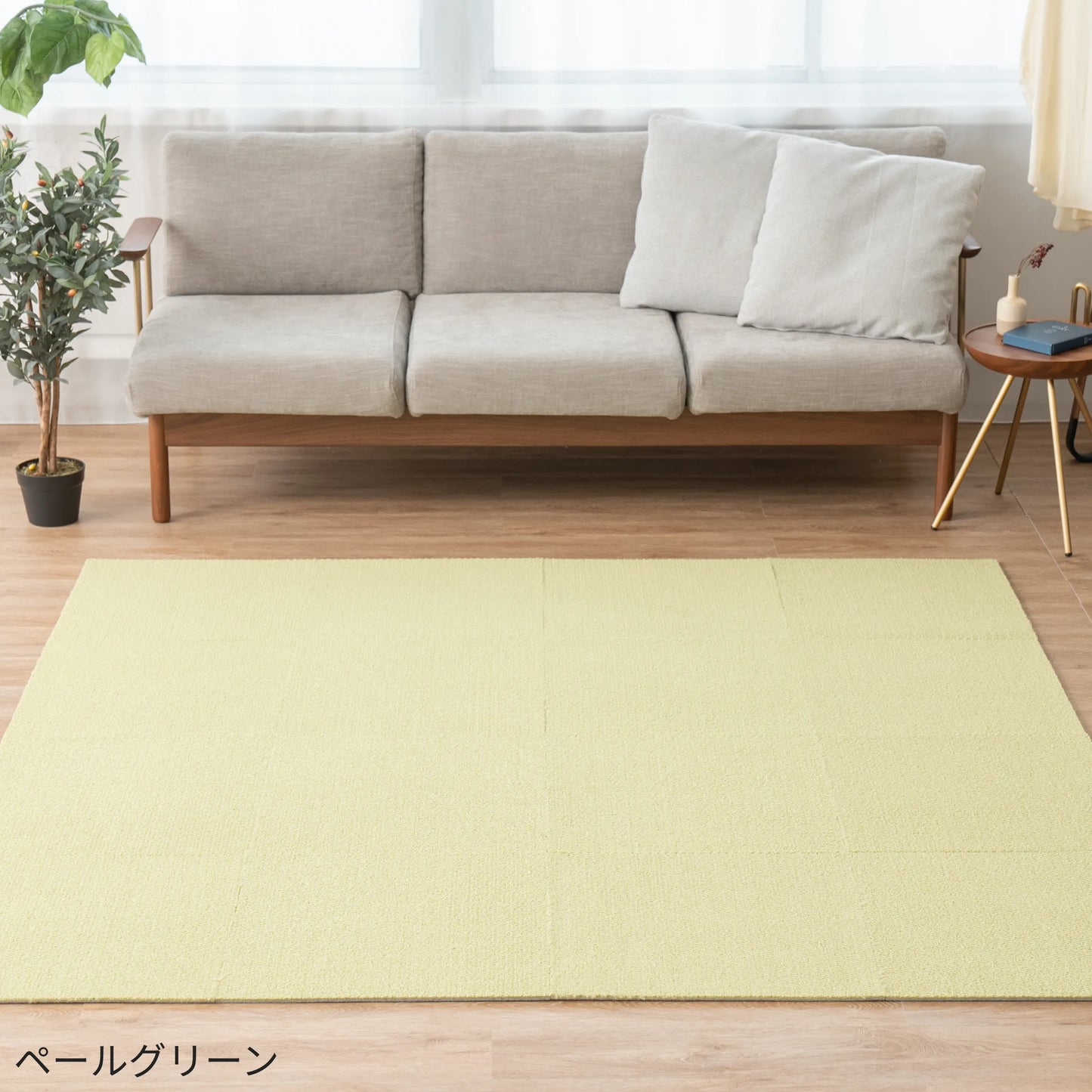 日本製 タイルカーペット 「Soful」 床衝撃音低減ΔLL(I)-4 50×50cm 厚み10mm 10枚セット