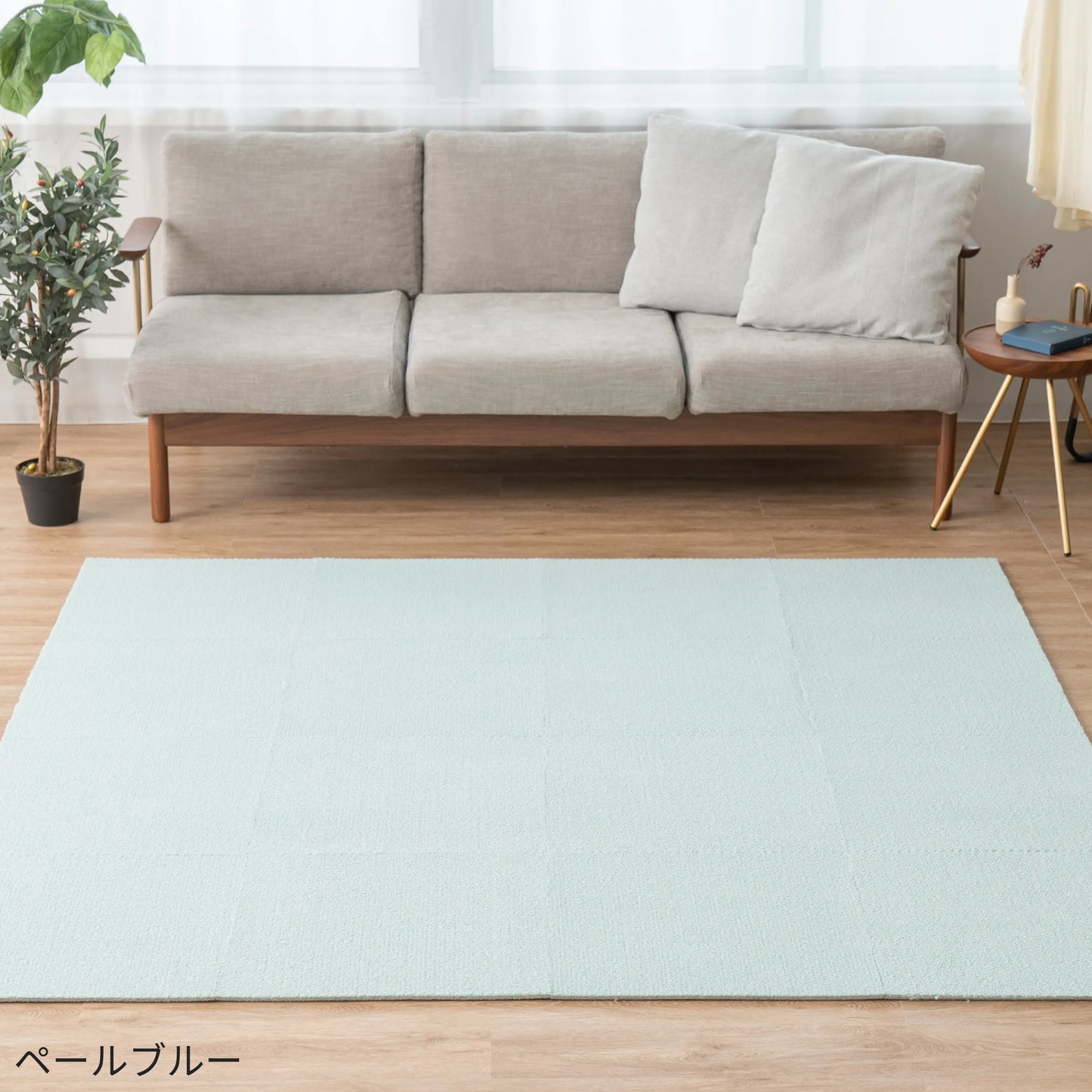 日本製 タイルカーペット 「Soful」 床衝撃音低減ΔLL(I)-4 50×50cm 厚み10mm 10枚セット