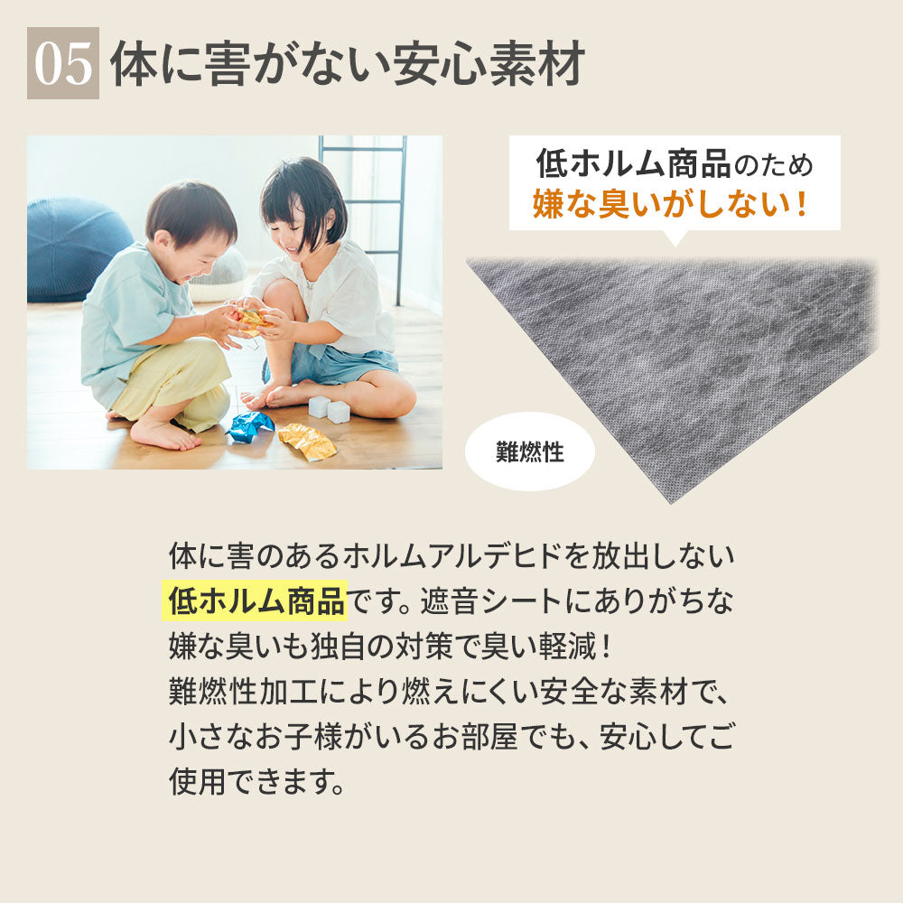 日本製 遮音シート「saegiriPRO」30cm×30cm 3mm厚 面密度 約6.3kg/㎡【12枚/24枚/48枚】