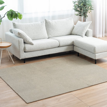 日本製 防音タイル カーペット「Fuwra」床衝撃音低減ΔLL(I)-5 40×40cm 厚み10mm 10枚セット