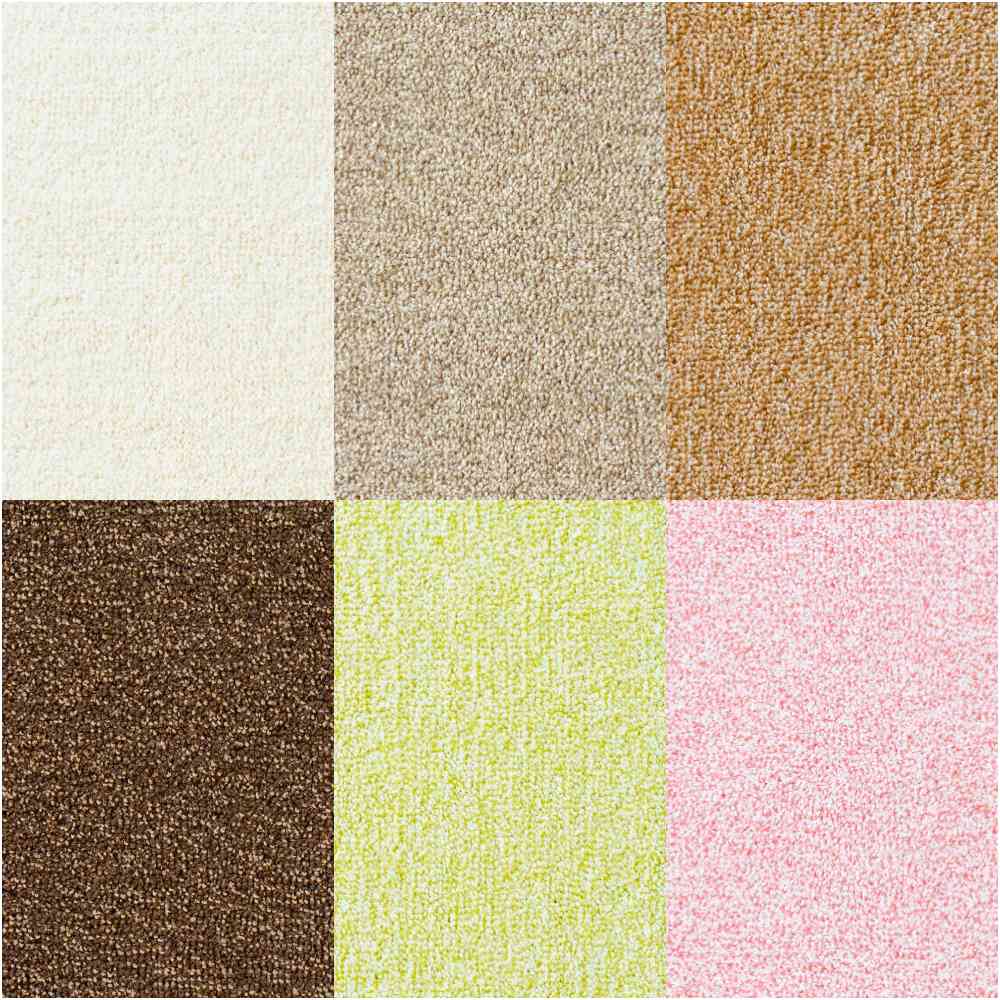 日本製 防音タイル カーペット「Fuwra」床衝撃音低減ΔLL(I)-5 40×40cm 厚み10mm 10枚セット